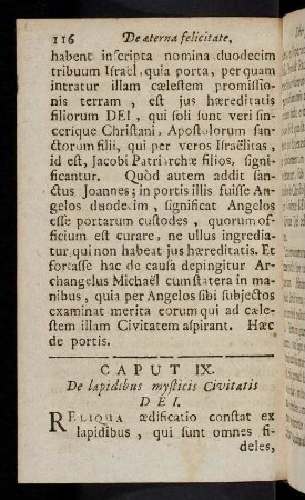 116-126, Caput XI
