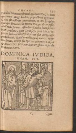 Dominica Iudica ...