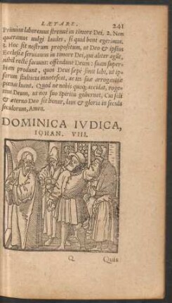 Dominica Iudica ...