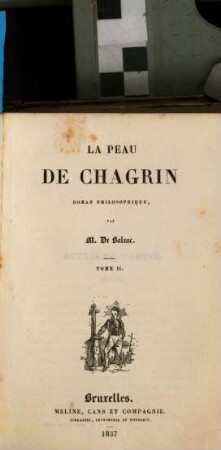 La peau de chagrin : roman philosophique, 2