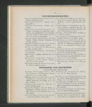 Philologie und Geschichte.