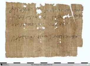 Quittung für eine abgeleistete Liturgie