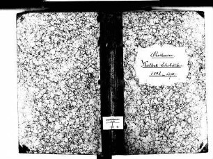 Orschweier, Mahlberg OG; Katholische Gemeinde: Heiratsbuch 1843-1870