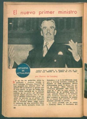 El nuevo primer ministro : Estampas de actualidad