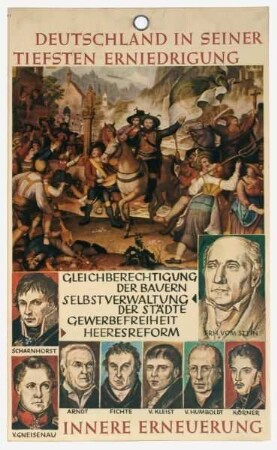 Deutschland in seiner tiefsten Erniedrigung