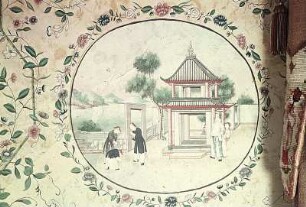 Tapetenbild mit chinesischer Alltagsszene