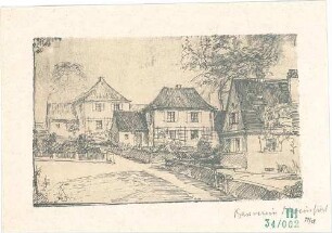 Fischer, Theodor; Schweinfurt (Bayern); Wohnsiedlung Bauverein - Perspektive