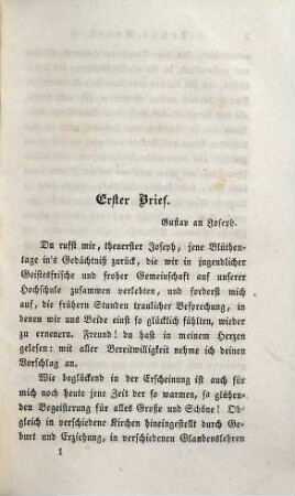 Der Protestantismus in seiner Selbstauflösung : eine theologisch-politische Denkschrift in Briefen, 1
