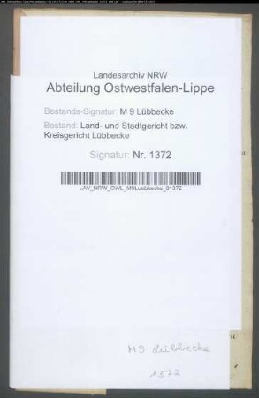 Erblasser: Wünker, Christoph Heinrich: