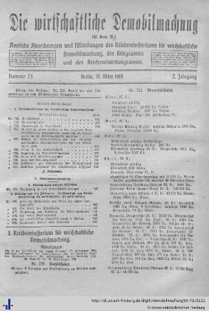 Nr. 75, 31. März 1919