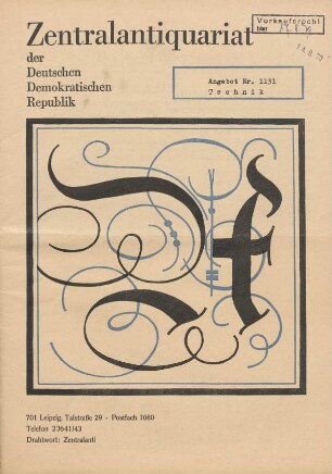 Nr. 1131: Technik