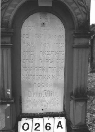 Grabstein 26A