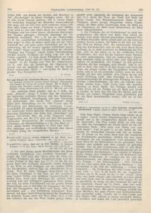 430-431 [Rezension] Gabriel, Paul, Das deutsche evangelische Kirchenlied