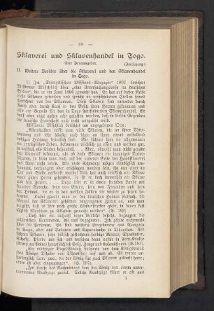 Sklaverei und Sklavenhandel in Togo
