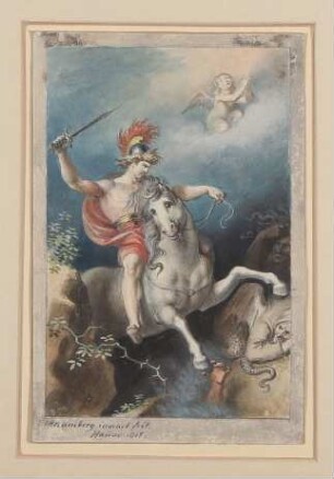 Titelkupfer für das "Minerva"-Taschenbuch für das Jahr 1816 [ ]