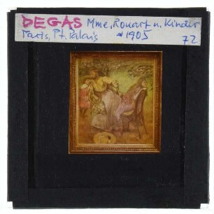 Degas, Madame Alexis Rouart und ihre Kinder