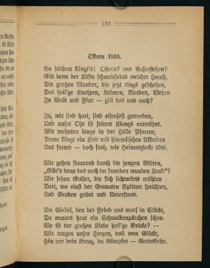 133-149, Ostern - Mein Lied