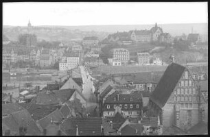 Meißen. Blick über die Altstadt nach Meißen Rechts