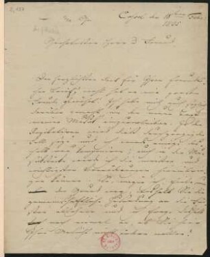 Brief an Friedrich Rochlitz : 18.02.1835