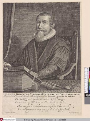 Henricus Geldorpius, Theologus, Ecclesiastes Amstelredamensis