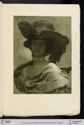 [C. [Constant] Puyo, II. The Straw Hat, halftone reproduction]