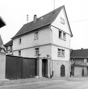 Fachwerkwohnhaus; Ranstadt, Heinrichspforte 5
