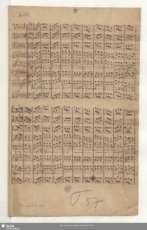 Machet die Tore weit - Mus.2477-E-524 - Mus.2477-E-524a : V (2), Coro, orch