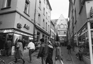 Freiburg im Breisgau: "Freßgässle" zur Markthalle