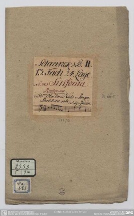 Montezuma. Excerpts - Mus.2953-F-7a : orch; GraunWV B:I:29