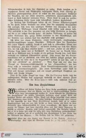 32: Um den Sozialismus