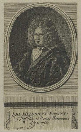 Bildnis des Ioh. Heinricvs Ernesti
