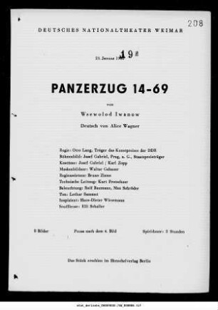 Panzerzug 14-69