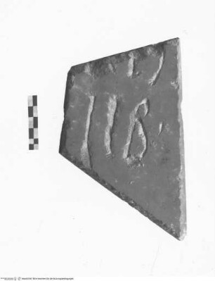 Fragment einer Inschrift