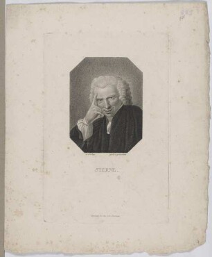Bildnis des Laurence Sterne