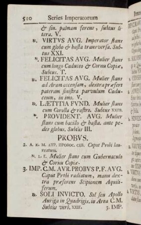 510-520, Probus bis Carinus