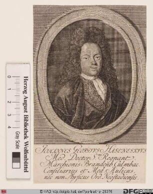 Bildnis Johann Georg Hasenest