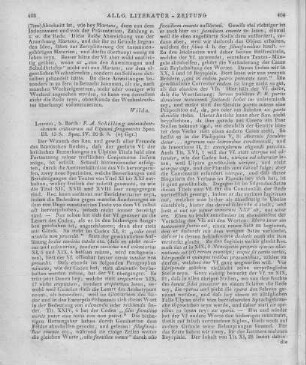 Schilling, F. A.: Animadversionum criticarum ad Ulpiani fragmenta specimen. Leipzig: Barth [s.a.]