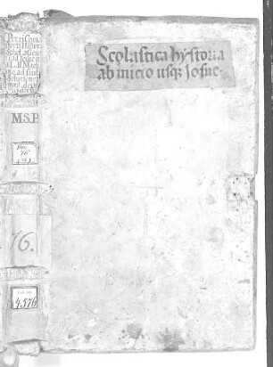 Historia scholastica (Pentateuch) - BSB Clm 4576