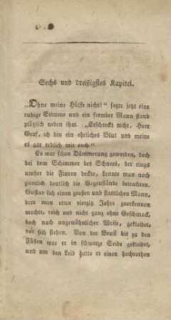 Sechs und dreißigstes Kapitel
