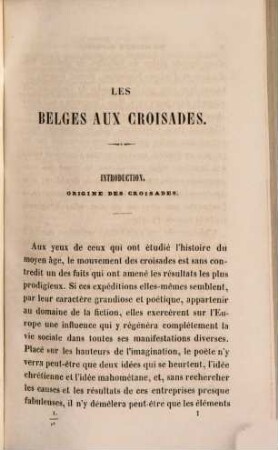 Les Belges aux Croisades, 1