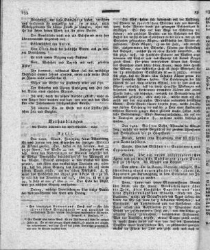 Verhandlungen der Pariser Academie der Wissenschaften, April - August, 1819