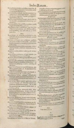 C [Caput - Custodia]