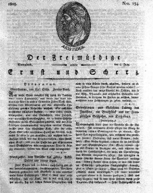 Nro. 134, Sonnabend den 6. July