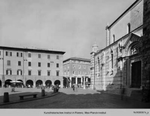 Piazza Dante Alighieri, Piazza del Cisternone, Piazza Grande, Grosseto