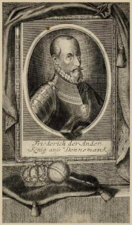 Bildnis von Friedrich II. (1534-1588), König von Dänemark