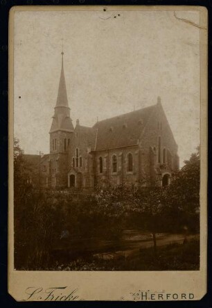 Sankt-Bonifatius-Kirche, Bad Salzuflen: Außenansicht