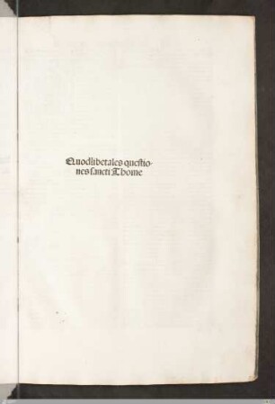 Quaestiones de duodecim quodlibet