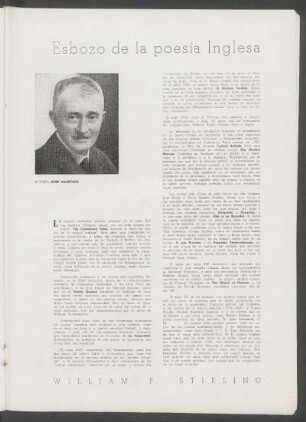 Esbozo de la poesía inglesa