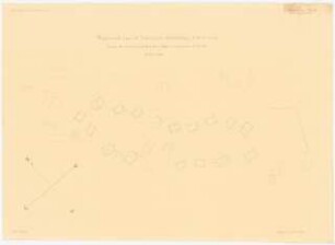 Werksiedlung Kaltenbrunnen (Vorarlberger Illwerke), Bregenz: Lageplan 1:500 (Zeichnung des Architekten)