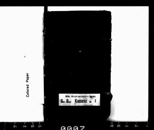 Gerichtshandelsbuch von Bernbruch (bei Kamenz)